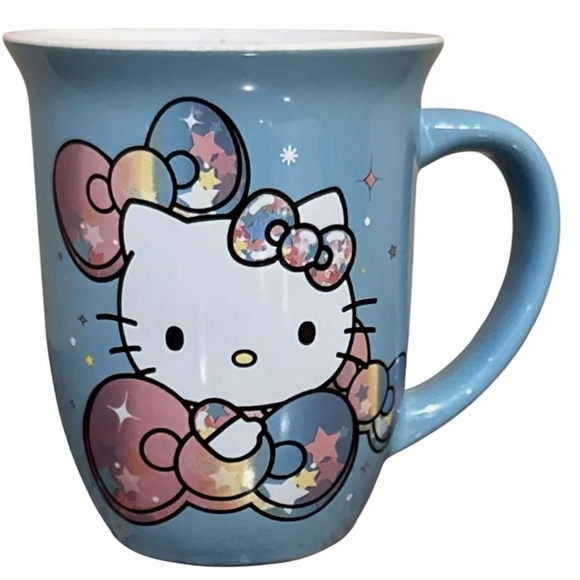 NEW Hello Kitty Starshine Bows Coffee Mug - Picture 1 of 4